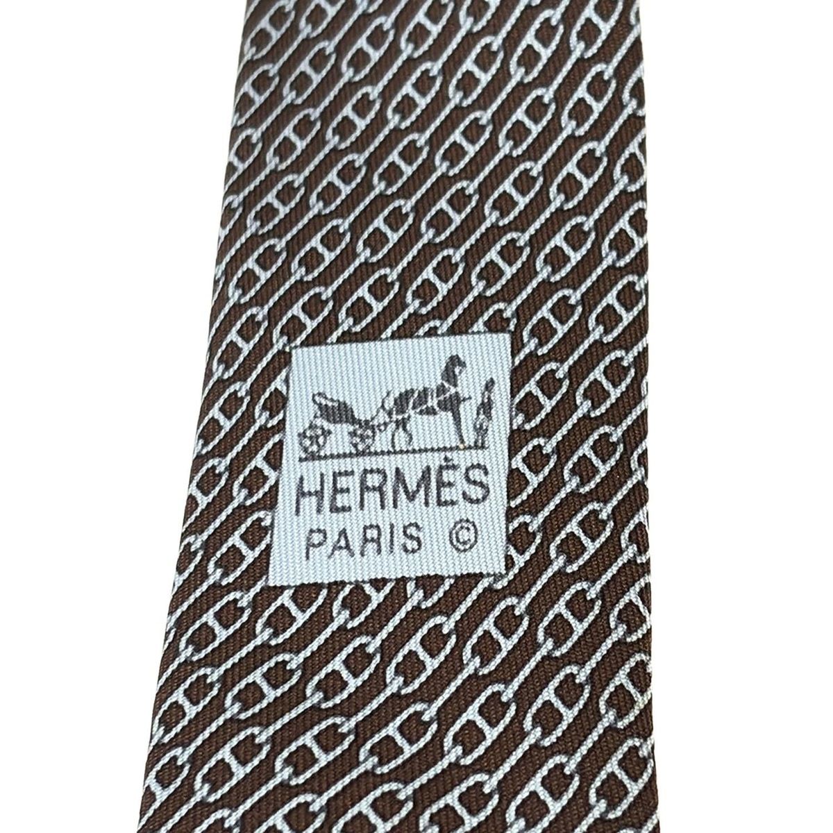 楽天市場】【新品】 エルメス HERMES ネクタイ シルクツイルタイ