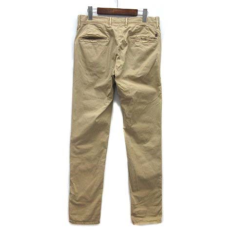 インコテックス　ベージュ コットンパンツ　32インチ INCOTEX（インコテックス）TAPERED FIT ストレッチコットン