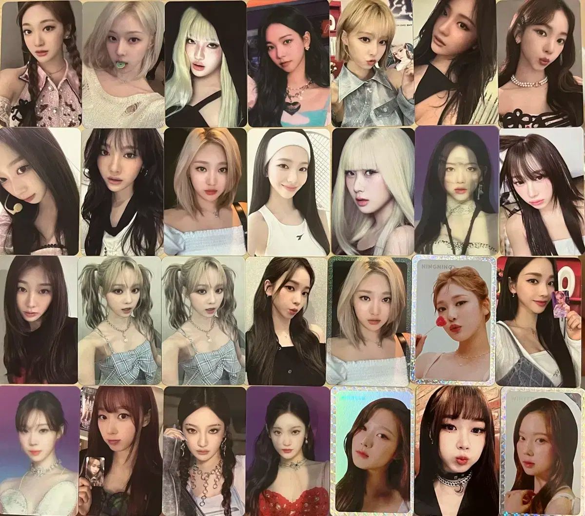 aespa カリナ トレカ まとめ売り aespa トレカ まとめ売り セット