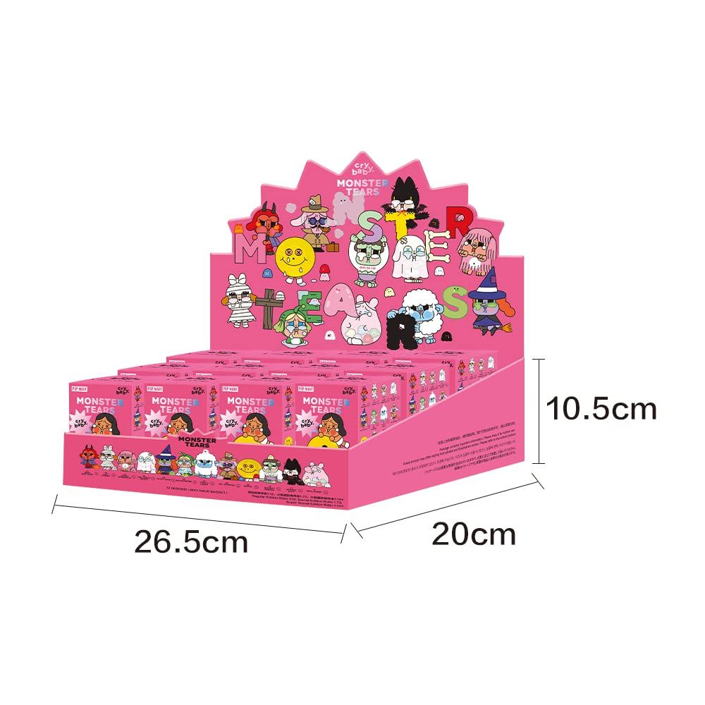 新品 POP MART CRYBABY Monster Tears シリーズ【1ピース】 ポップ