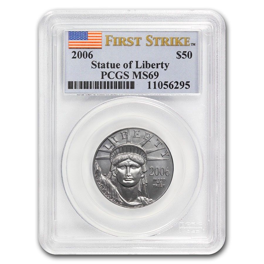 2006 1|2 oz American Platinum Eagle MS-69 PCGS FirstStrikeR