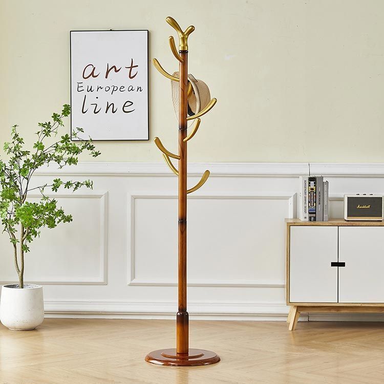 ポーランド　ポールハンガー　曲木　無垢　コートハンガー　展示品 Amazon.co.jp: 2024 新型 ポールハンガー コートハンガー 木製