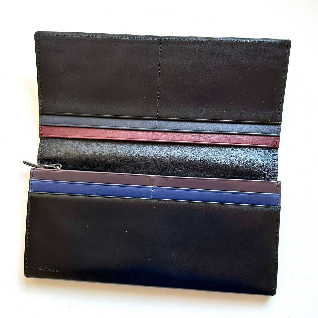 Paul Smith 超激レア 初代コードバン 長財布 総馬革仕様 ブラック Paul