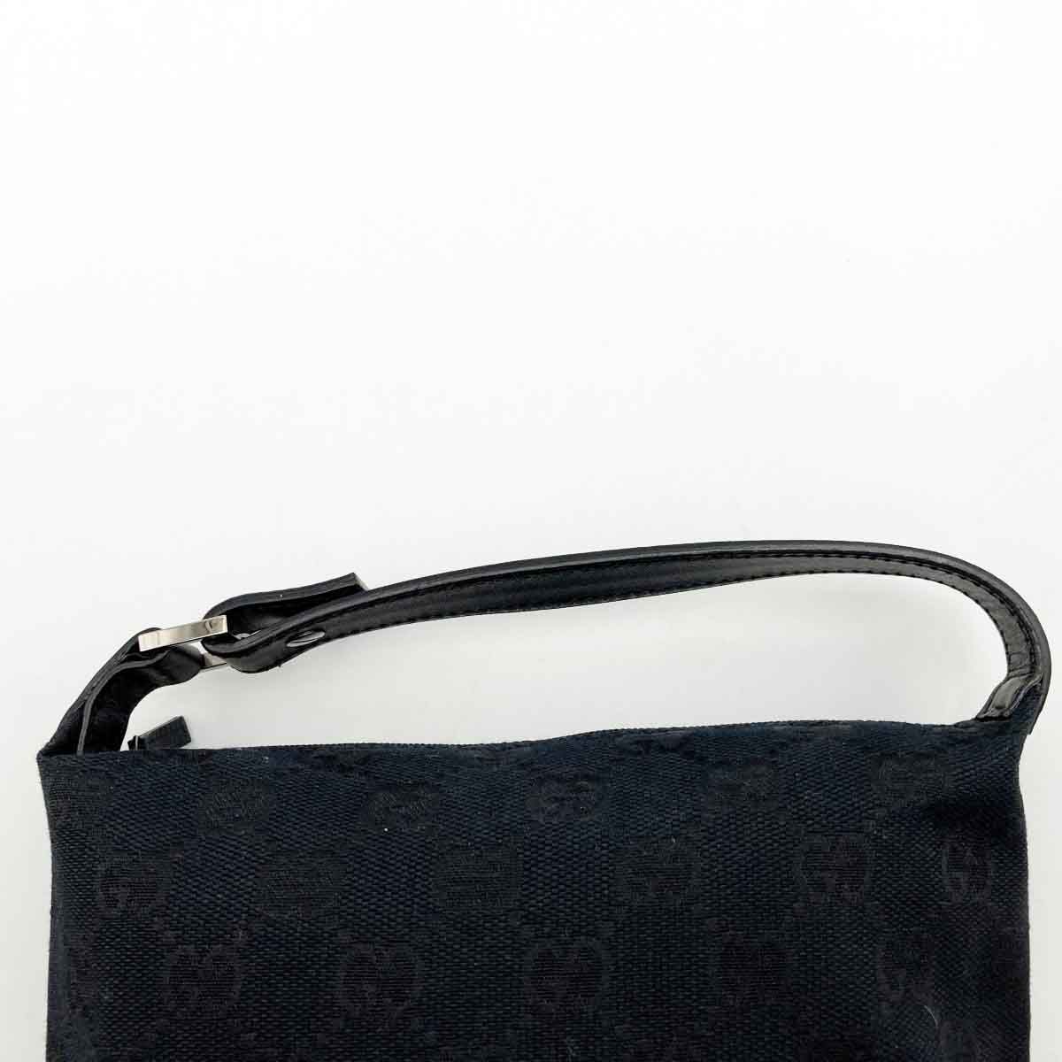 S*）様 GUCCI ハンドバッグ GGキャンバス ブラック 039-1147 GUCCI【グッチ】 039 1147 ミニバッグ ハンドバッグ