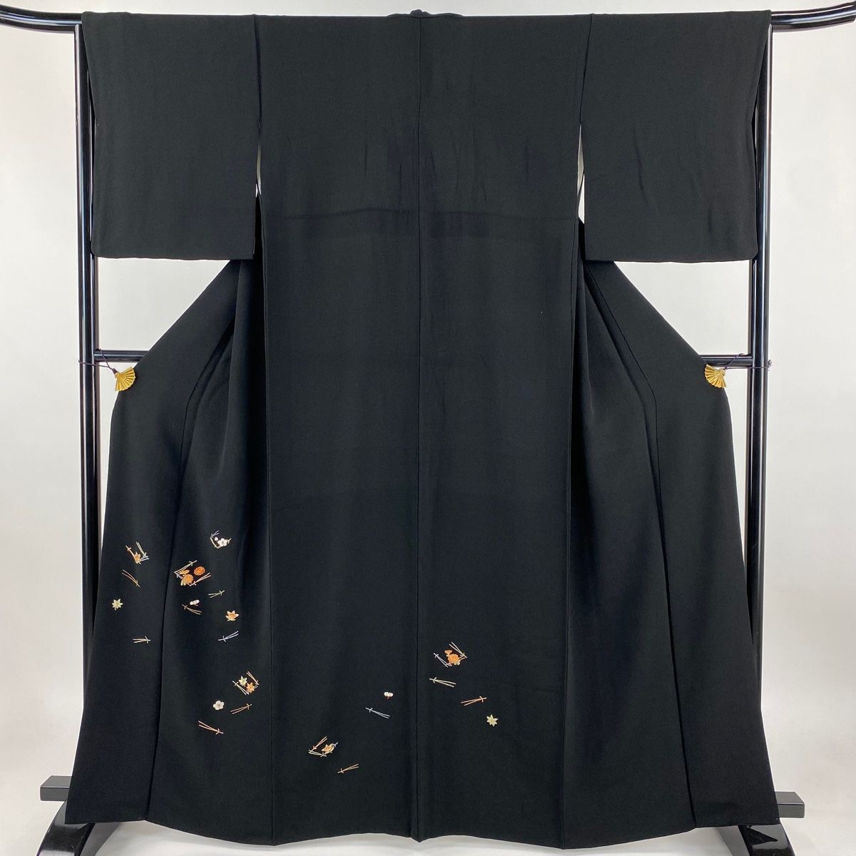 購入者ページ◆掛下比翼付◆上質な正絹◆裄69.5袖丈115.5 丈182 付下げ 身丈161cm 裄丈65cm 正絹 秀品