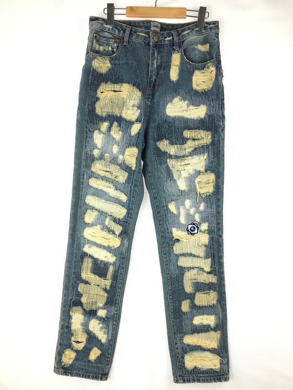 WANNA ワナ L.F.S.E 55 DISTRESSED JEANS ダメージジーンズ デニムパンツ 151-250510-hi-11-tag