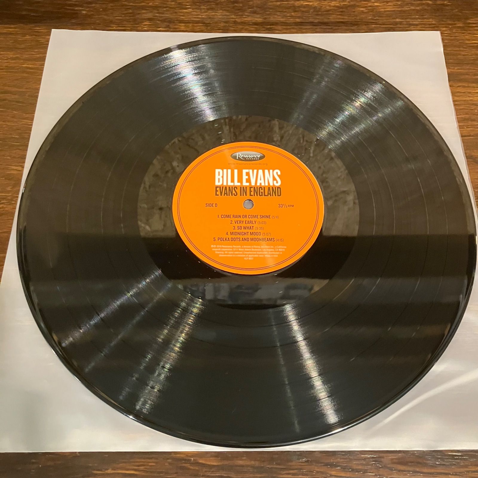 Bill Evans in England レコード LP ビル エヴァンス 洋楽 レコード CD DVD ブルーレイ