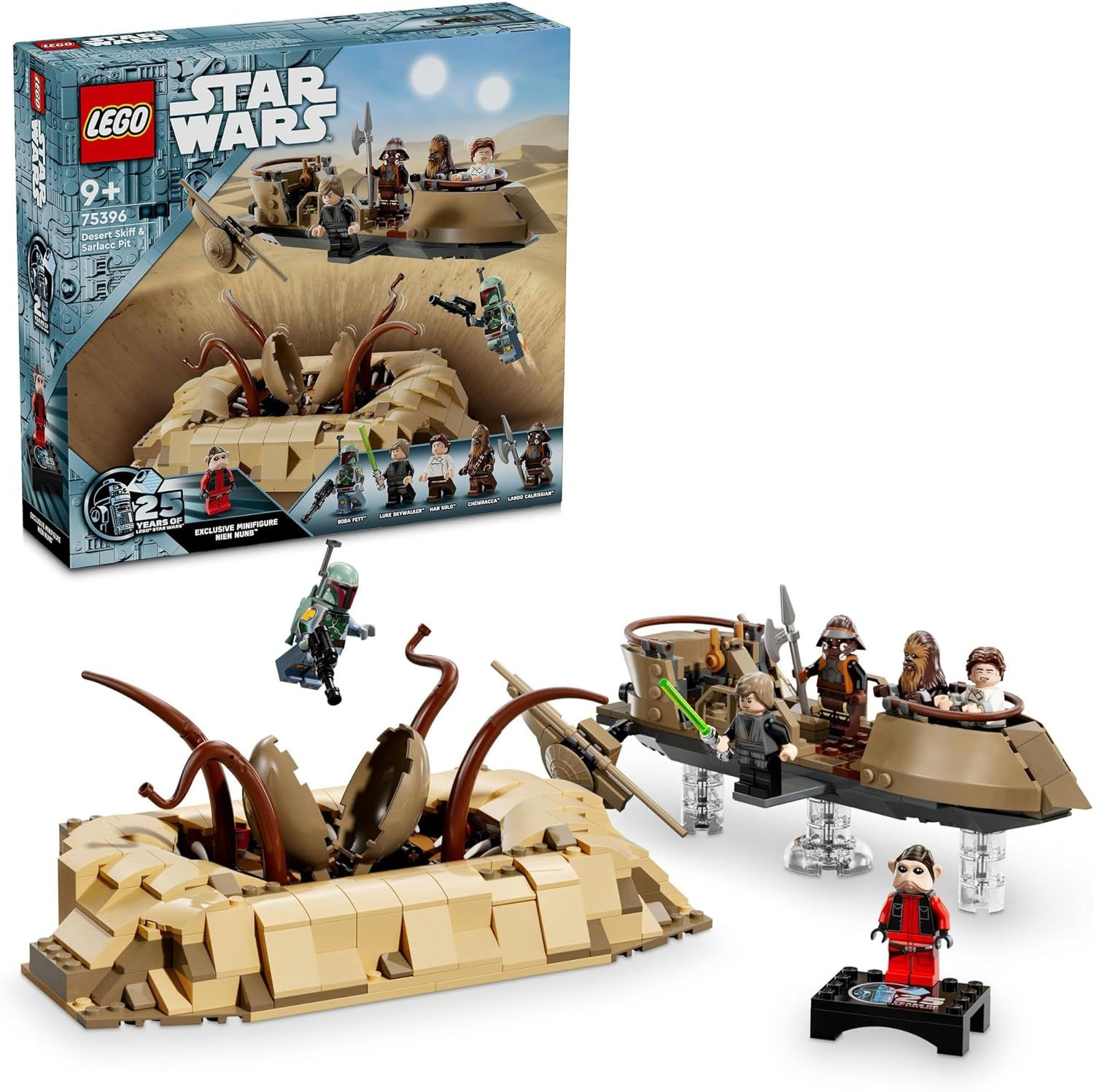 レゴ LEGO スター ウォーズ 砂漠のスキフとサーラックの巣穴 おもちゃ 玩具 誕生日 プレゼント ブロック 男の子 女の子 子供 9歳 10歳 11歳 小学生 宇宙 75396