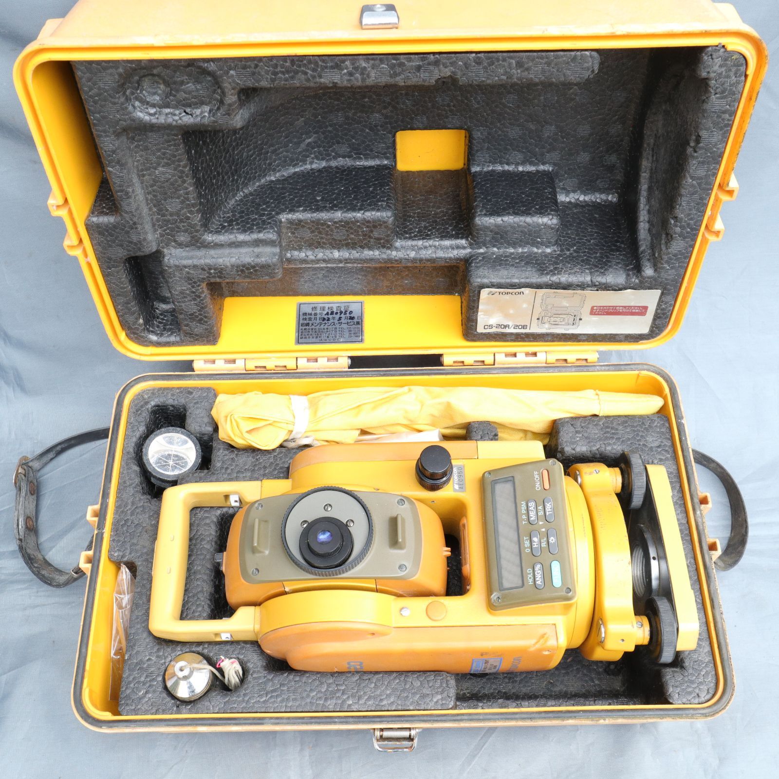 通電 済| | TOPCON|トプコン トータルステーション CS-20