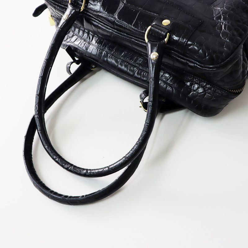 ザディグエヴォルテールZadig&Voltaireのミニボストンバッグ・スタッズ ザディグエヴォルテールZadig&Voltaireのミニボストンバッグ