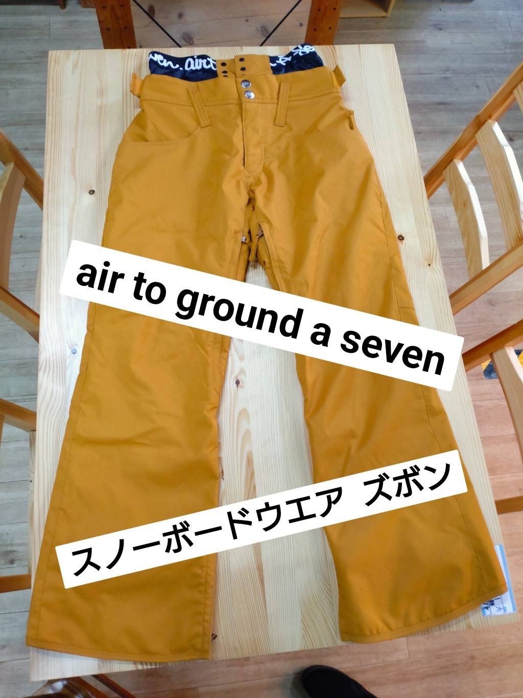 air to ground a seven スノーボードウエア ズボン（メンズ） - メルカリ