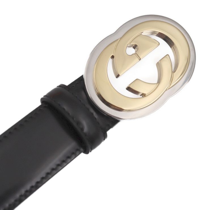グッチ ベルト GUCCI インターロッキングG 598092 DT90X 1336 90cm  