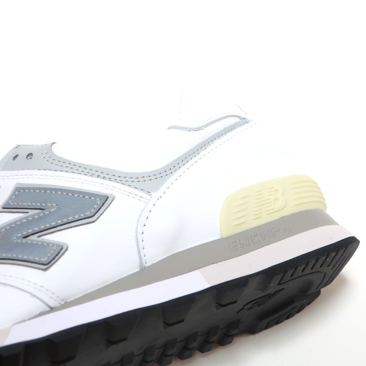 メンズサイズ NEW BALANCE OU576WSI MADE IN UK WHITE/GRAY LEATHER