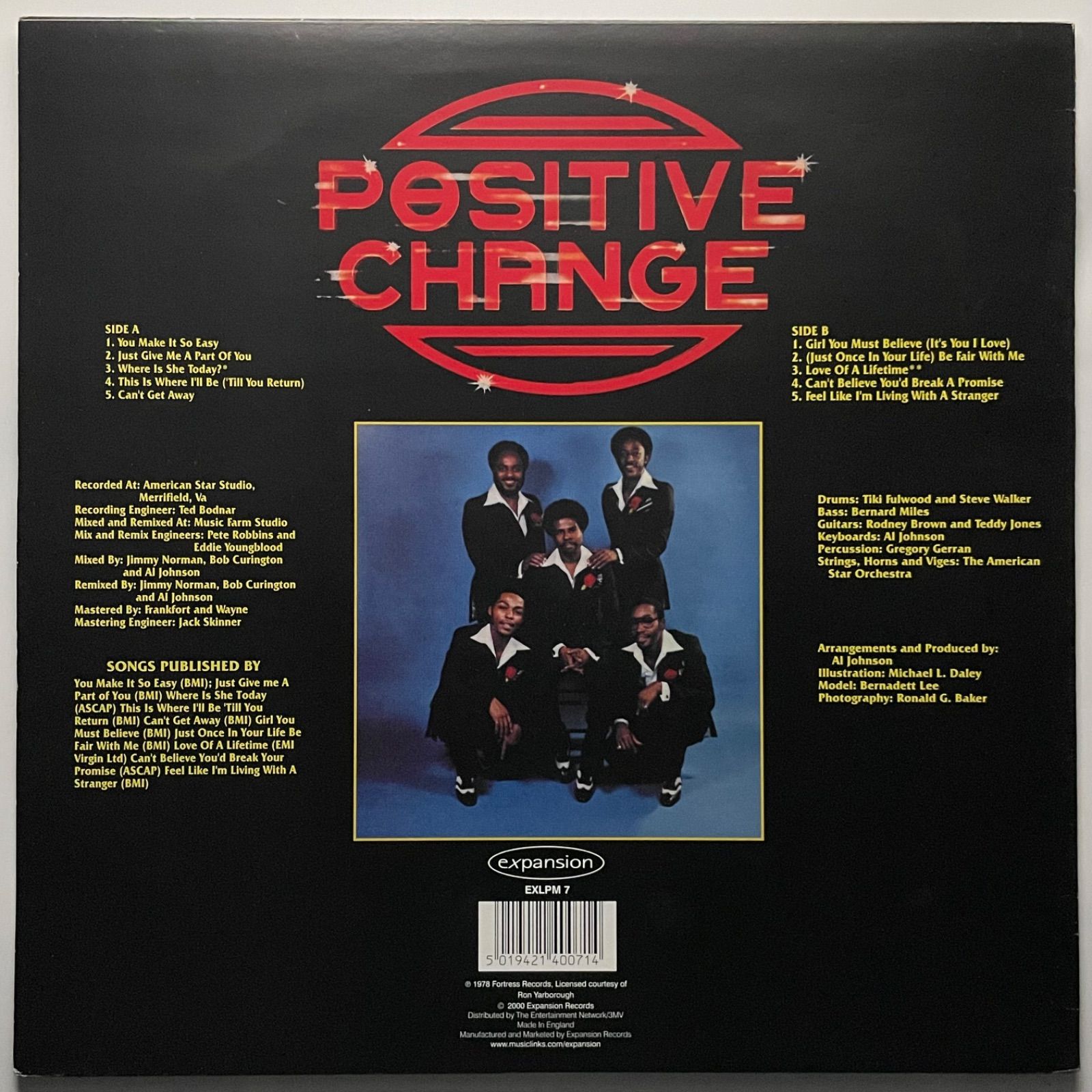 POSITIVE CHANGE LP レコード 【公式通販】