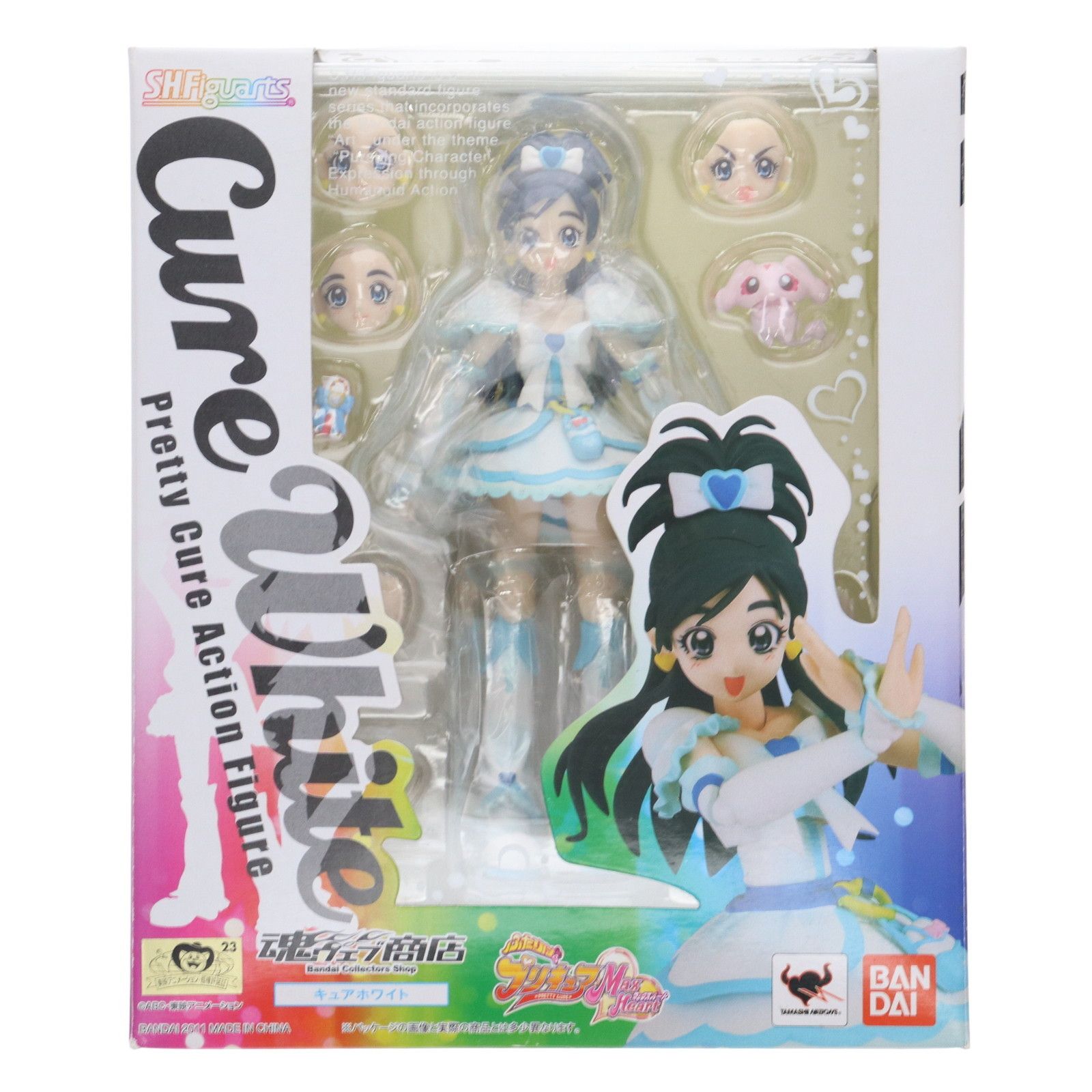 魂ウェブ商店 S.H.Figuarts フィギュアーツ キュアホワイト Max Heart Ver. ふたりはプリキュア MaxHeart マックスハート 完成品 可動フィギュア バンダイ