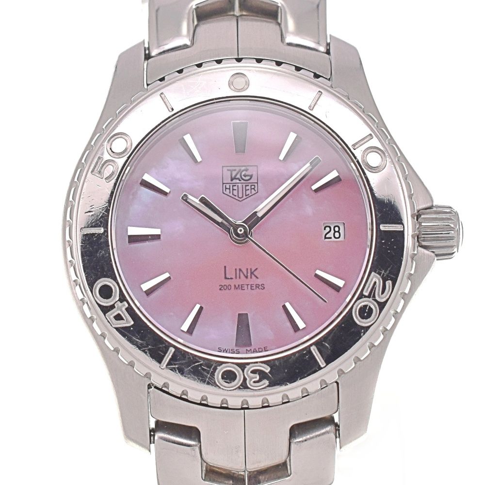 タグホイヤー TAG HEUER WJ1315 リンク デイト SS クォーツ レディース E 139407