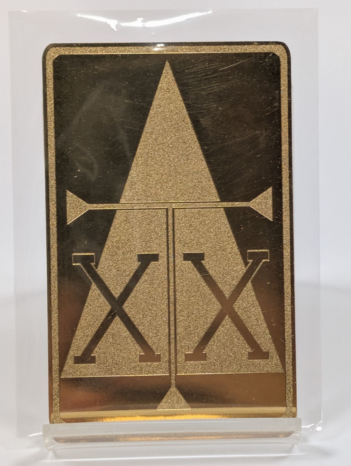 美品】ハンターハンター HUNTER×HUNTER ライセンスカード ゴールド