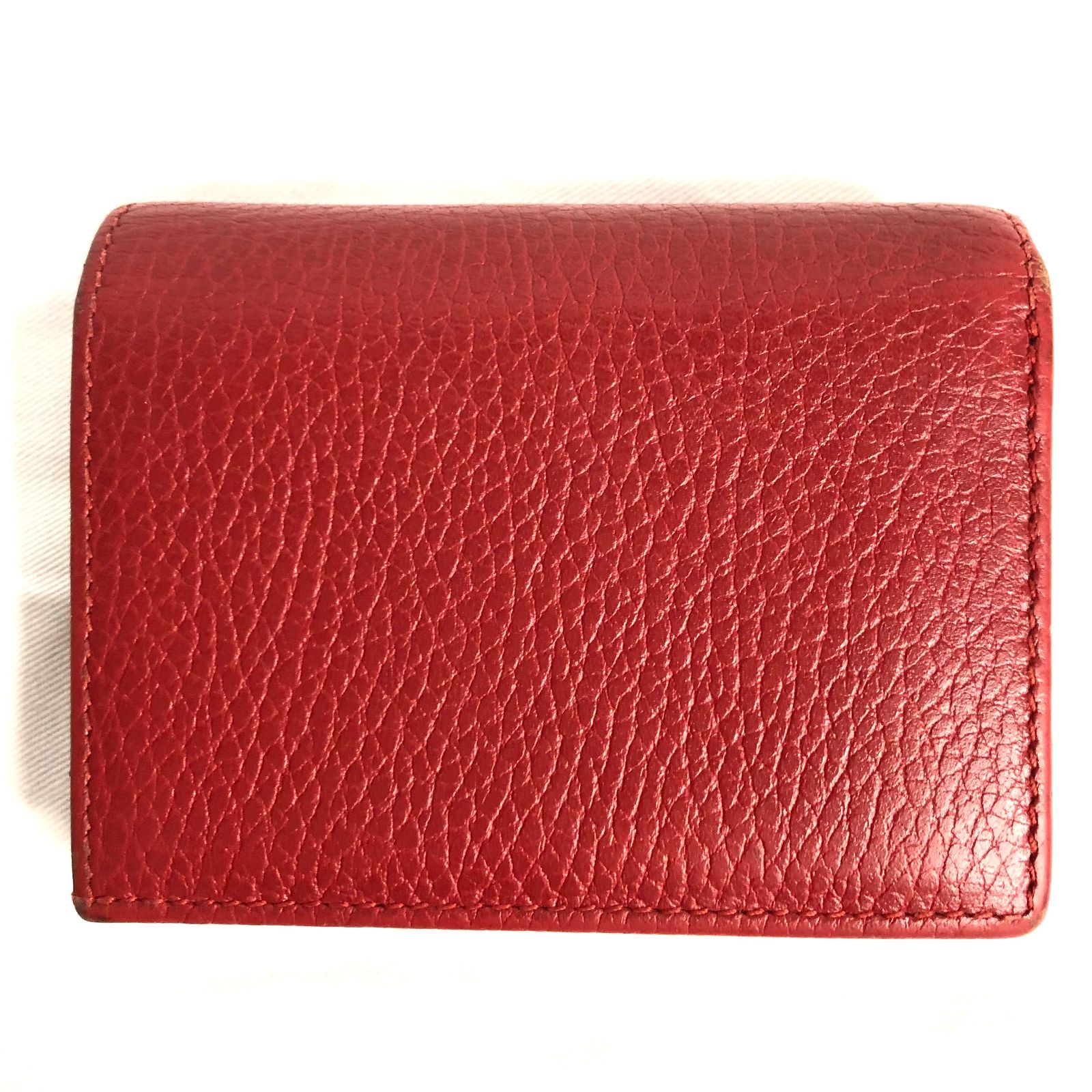 ⭐美品⭐Gucci グッチ GGマーモント コンパクトウォレット 二 