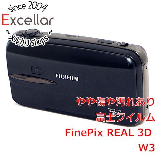 bn 13 FUJIFILM製 FinePix REAL 3D W3 ブラック|1000万画素