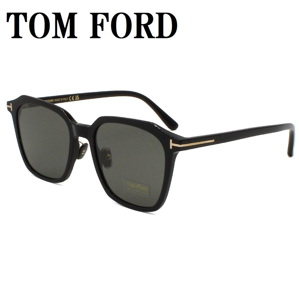 トムフォード TOM FORD FT0971K S 01A 54 サングラス アジアンフィット メガネ 眼鏡 UVカット 紫外線カット メンズ レディース グレー ブラック