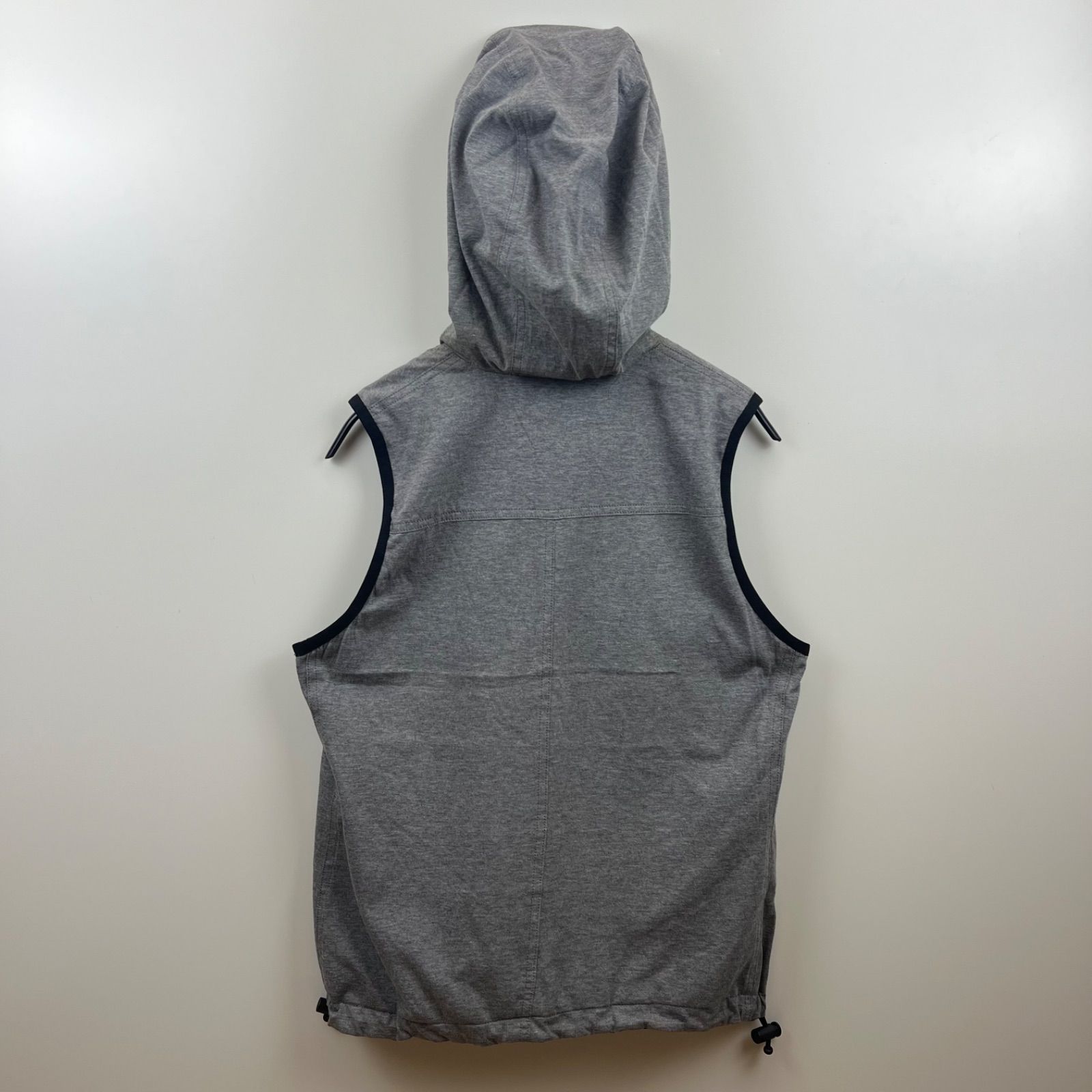 ✨美品✨BURBERRY BLACK LABEL フーディ付き　ナイロンベスト BURBERRY BLACK LABEL 00s y2k nylon vest hoodie reversible M
