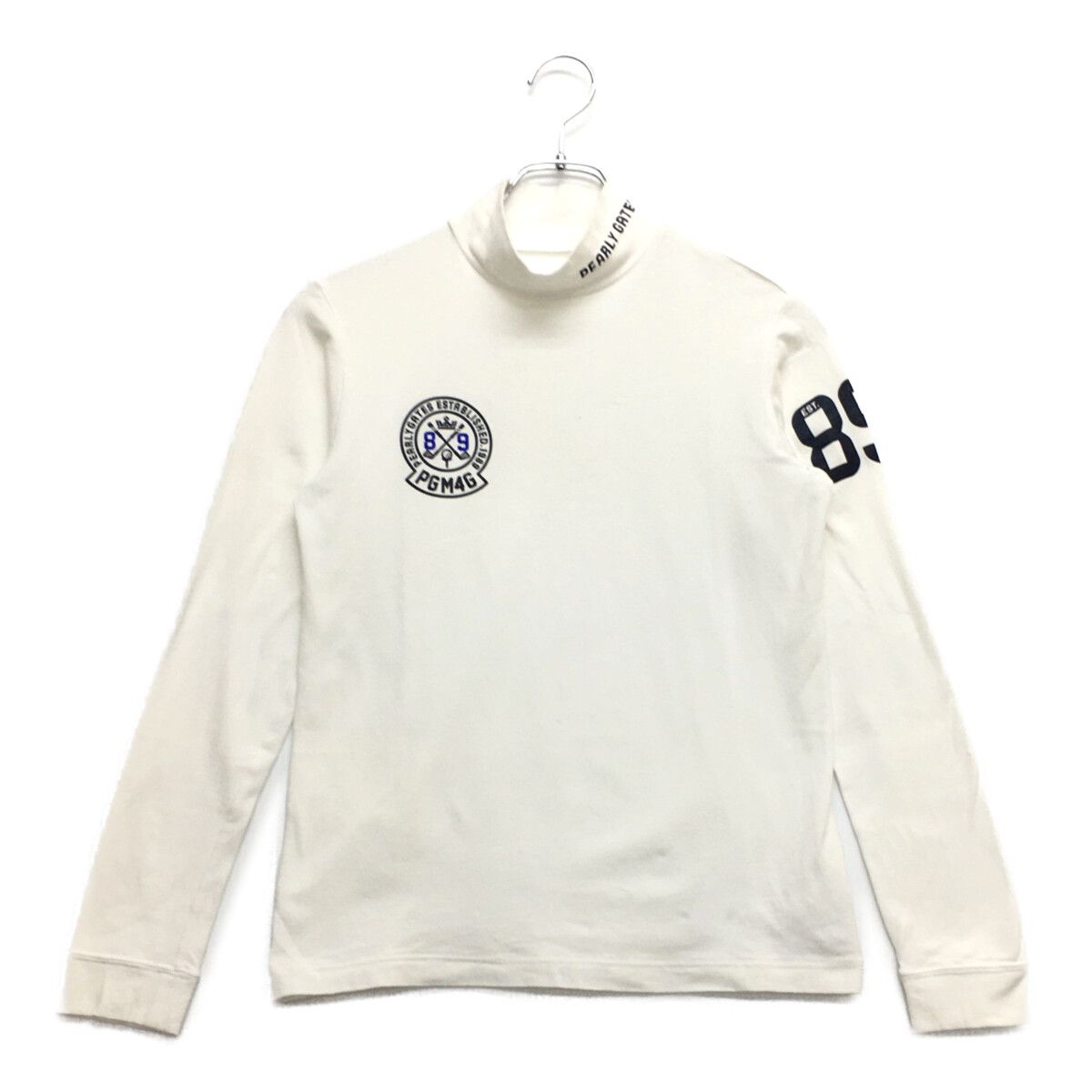 PEARLY GATES パーリーゲイツ レディス長袖モックシャツ 0サイズ 中古