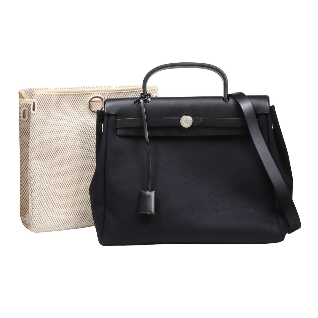 HERMES　エルメス　エールバッグPM　トワルGM　2ｗayショルダーバッグ HERMES（エルメス） エールバッグ ジップ PM 2WAY ショルダーバッグ