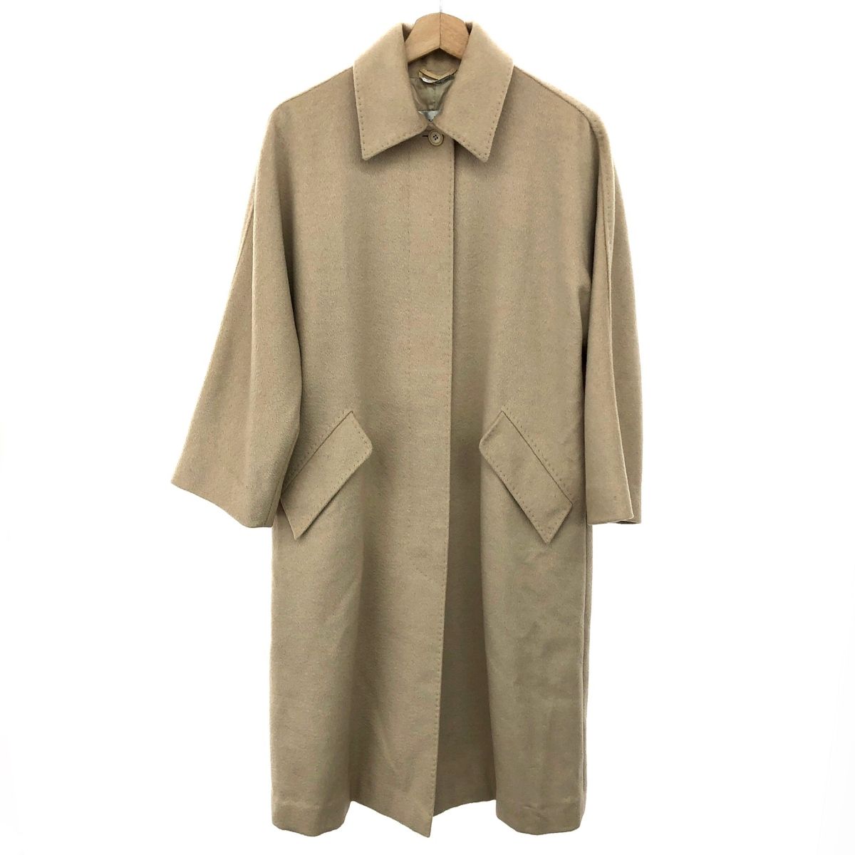 良好 MAX MARA マックスマーラ ステンカラー コート サイズ:38