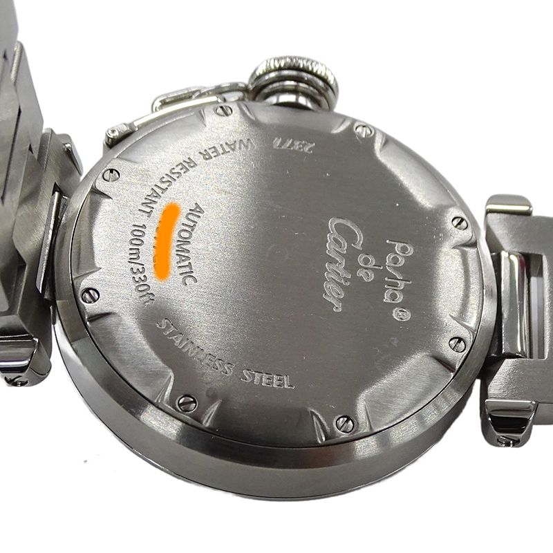 カルティエ Cartier メリディアン GMT デイト 自動巻き シルバー カルティエ Cartier メリディアン GMT デイト 自動巻き シルバー