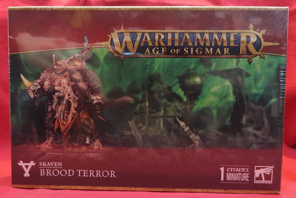 GAMESWORKSHOP WARHAMMER AGE OF SIGMAR SKAVEN BROOD TERROR