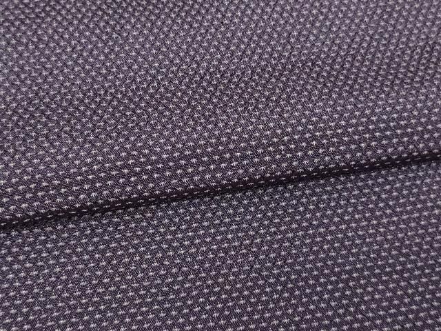 平和屋着物▽本塩沢　単衣　蚊絣　正絹　逸品　DAAV9739sf 平和屋着物▽本塩沢 単衣 蚊絣 正絹 逸品 DAAV9739sf