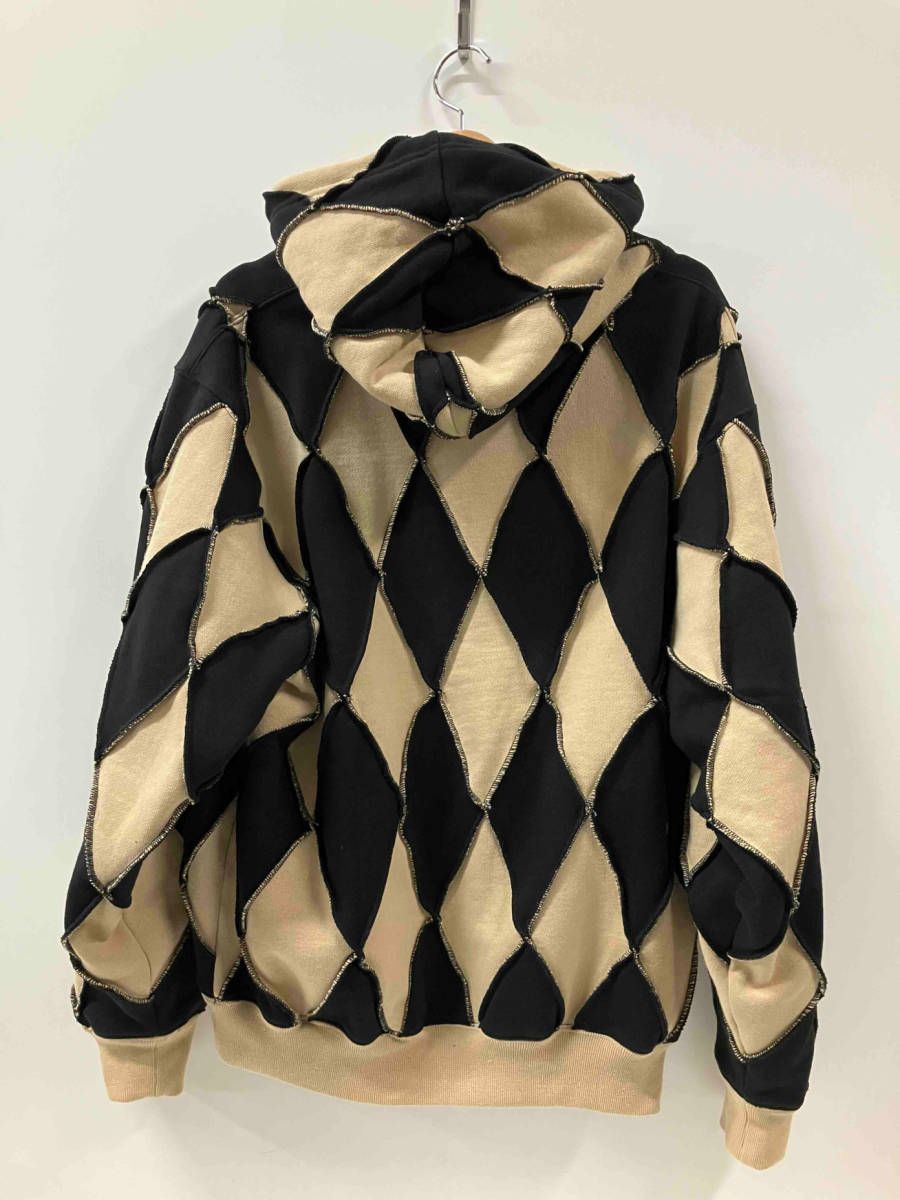 BOTT ボット パーカー 23AW パッチワークフーディー サイズL - メルカリ