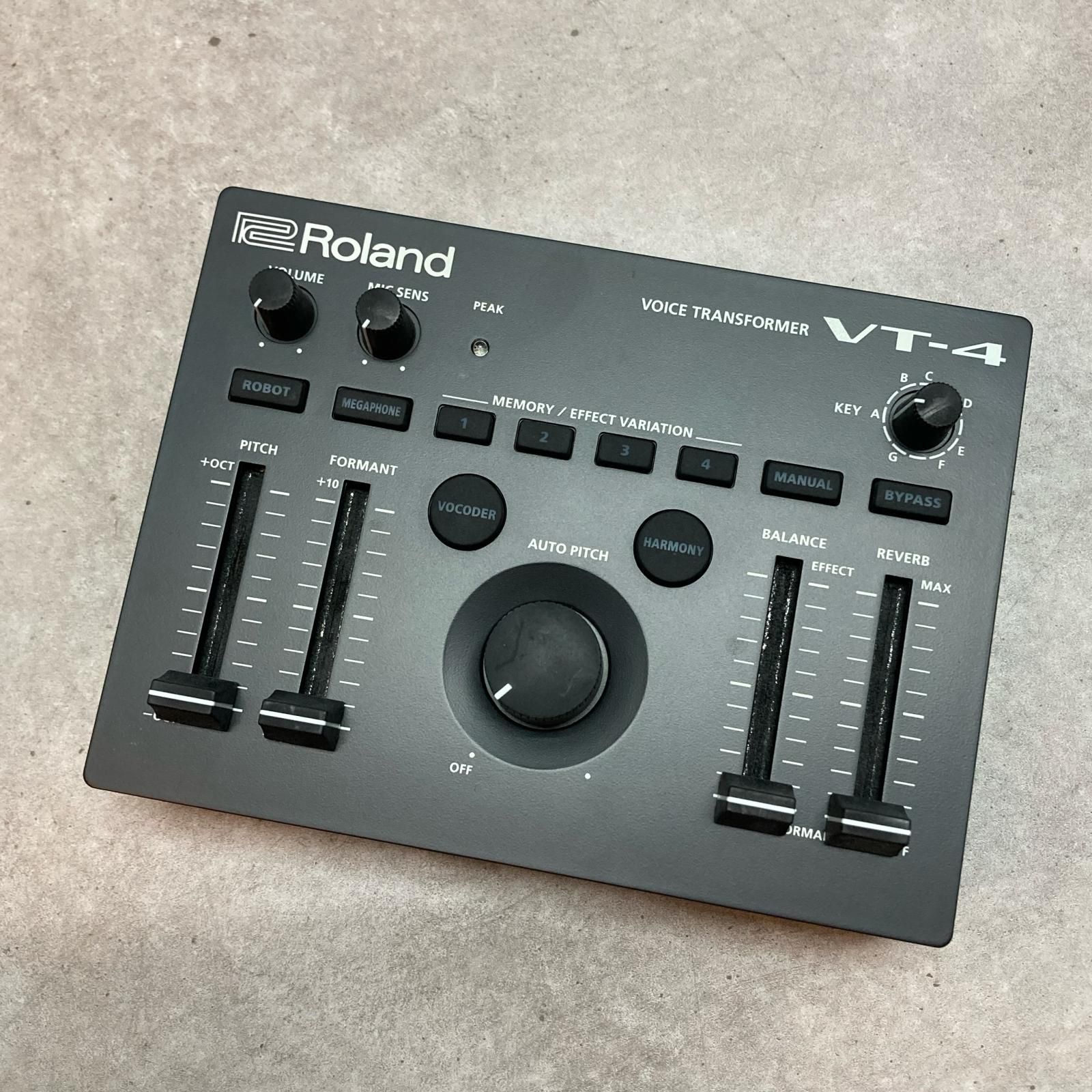 三重本店 楽器 Roland | ローランド DTM DAW 音響機器 VT-4 477