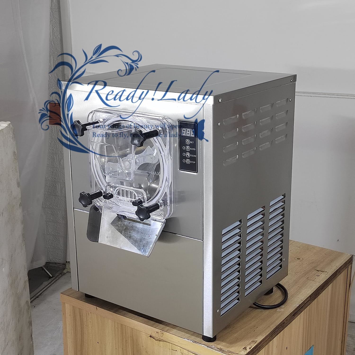 業務用デスクトップ型ハードアイスクリームマシン カウンタートップハードアイスクリーム製造マシン イタリア風アイスクリームマシン レストランファーストフード スナックフード アイスクリームショップ
