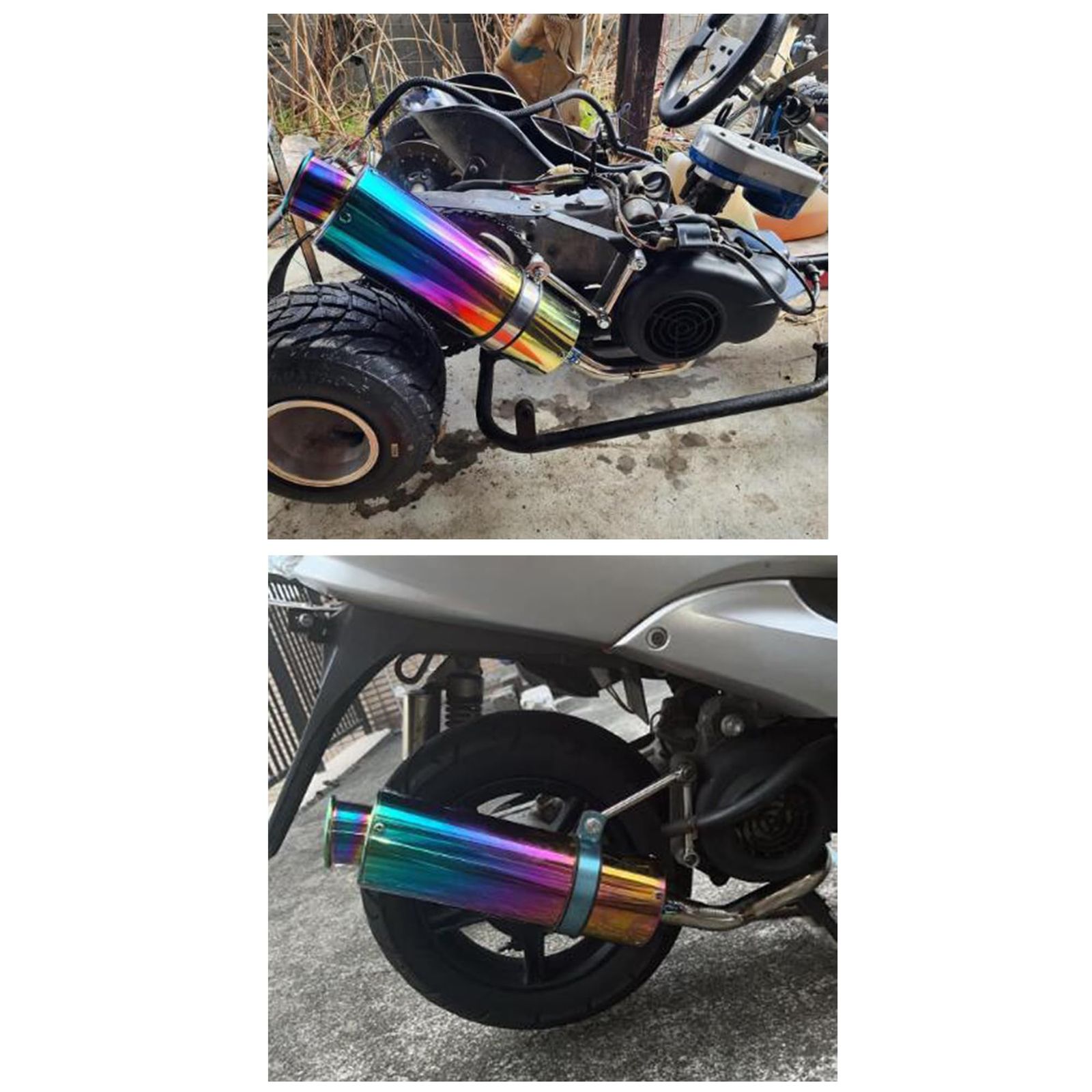 新品 leihuo マフラー適用 ジョグ JOG アプリオ(Aprio)3KJ 3YK 3YJ 4JP