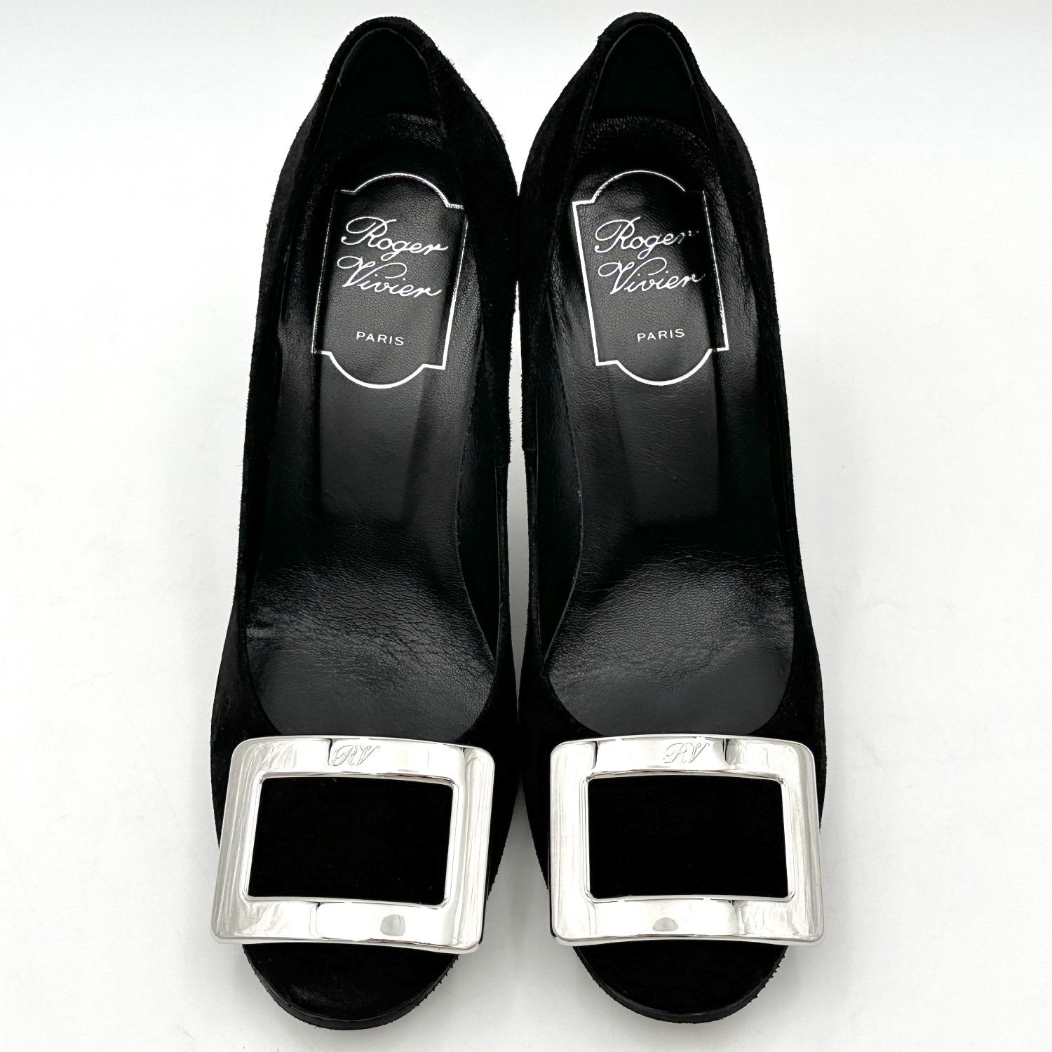 □新品級□ Roger Vivier 付属品完備 ハイヒール ブラック 1455T