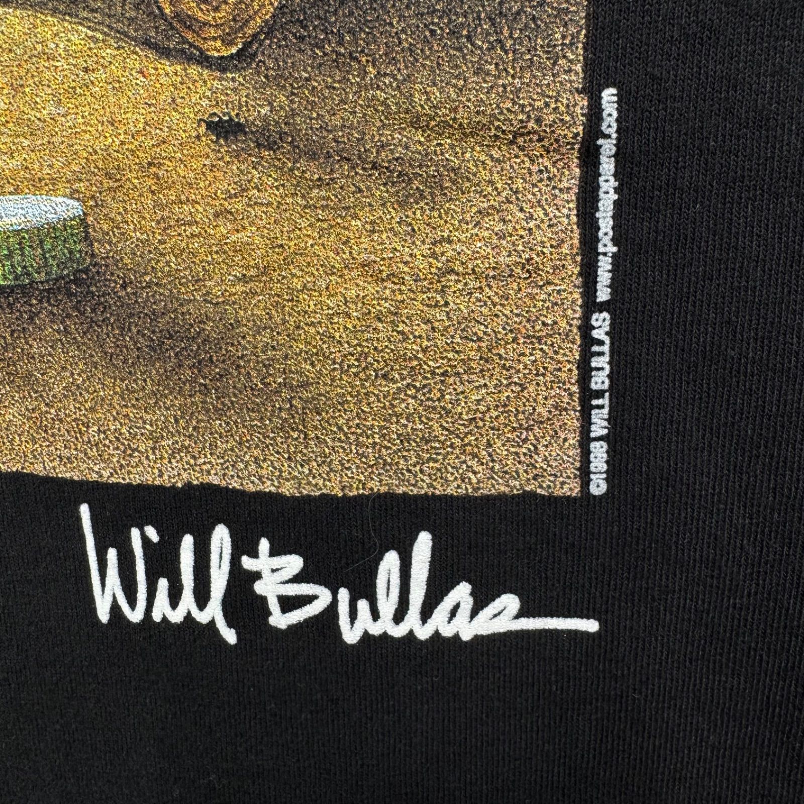 90s vintage 1998 Will Bullas campfire ghost stories Art