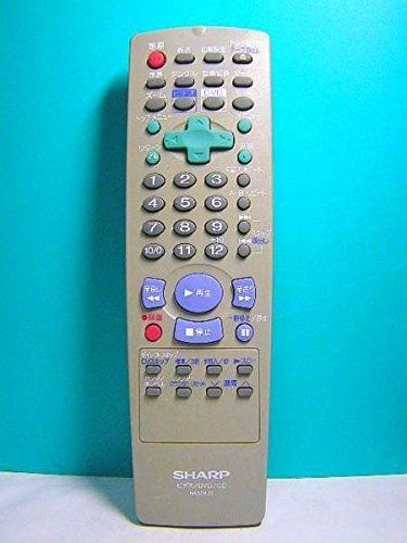 シャープ ビデオ DVD CDリモコン NA524JD