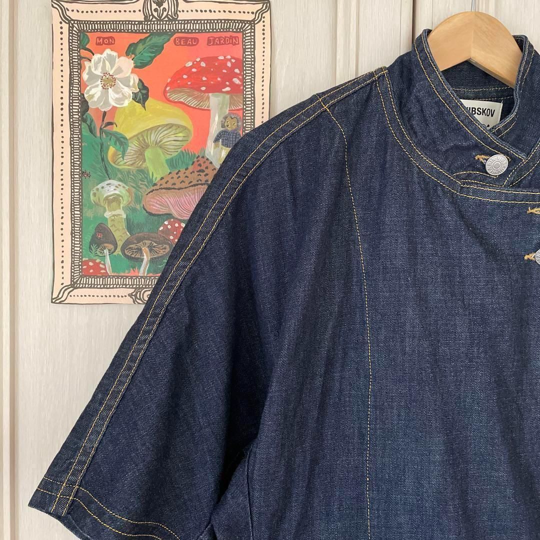 60 henrik vibskov ヘンリックビスコフ サロペット オールインワン ワーク つなぎ デニム ジーンズ ロング アッシュペーフランス H.P FRANCE