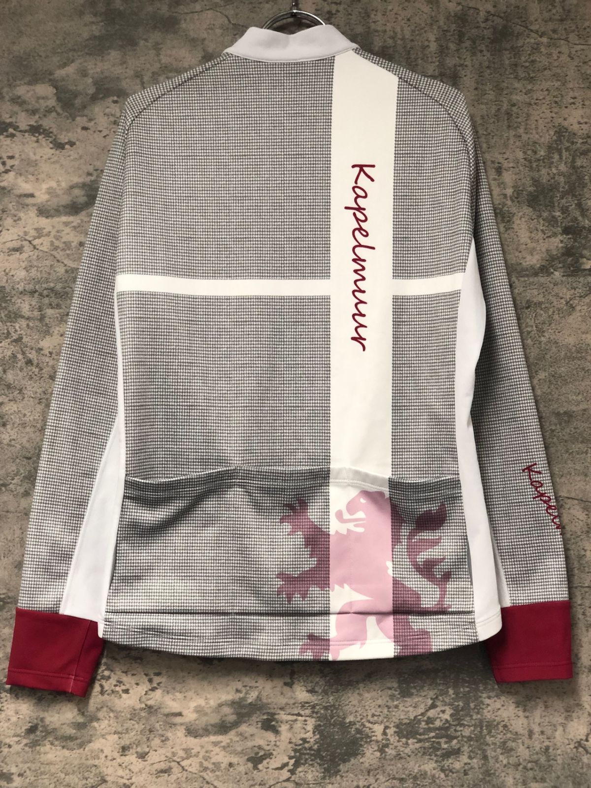 JG715 カペルミュール KAPELMUUR 長袖 サイクルジャケット 白 L