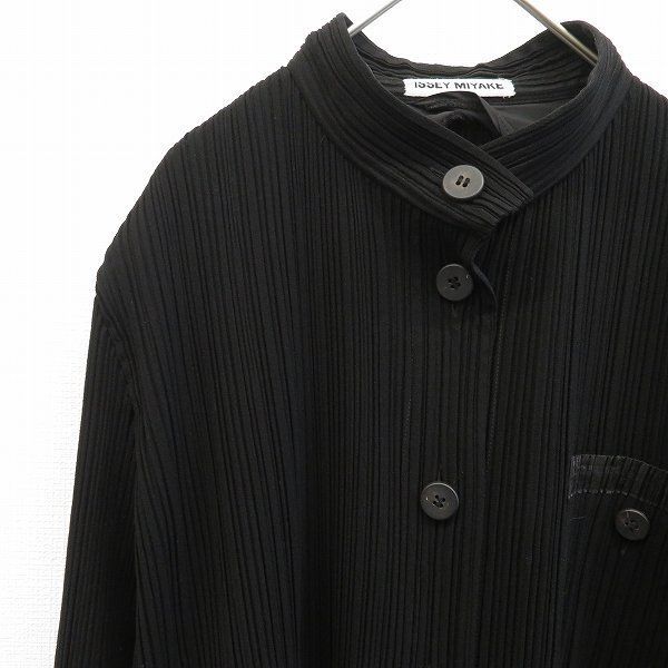 イッセイミヤケ ISSEYMIYAKE シャツ ブラウス ジャケット プリーツ