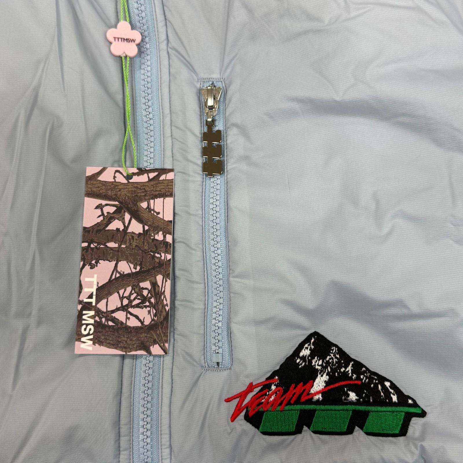 参考上代66000円 未使用品 TTT_MSW 24SS Puff vest パフ ベスト ティー 