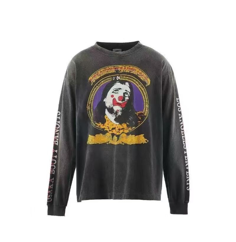 セントマイケル　Tシャツ　ピエロ セント マイケル ピエロプリントアメリカンカジュアル