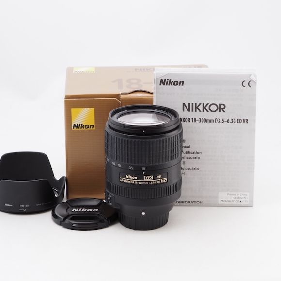 Nikon ニコン 高倍率ズームレンズ AF-S DX NIKKOR 18-300mm f/3.5-5.6G