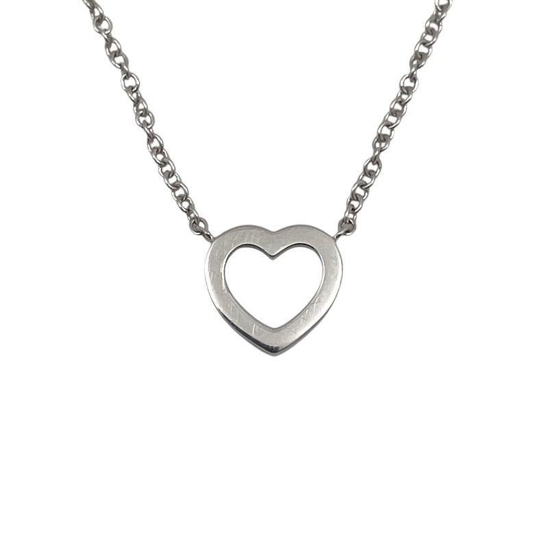 TIFFANY&Co.】ティファニー メトロハート ネックレス K18