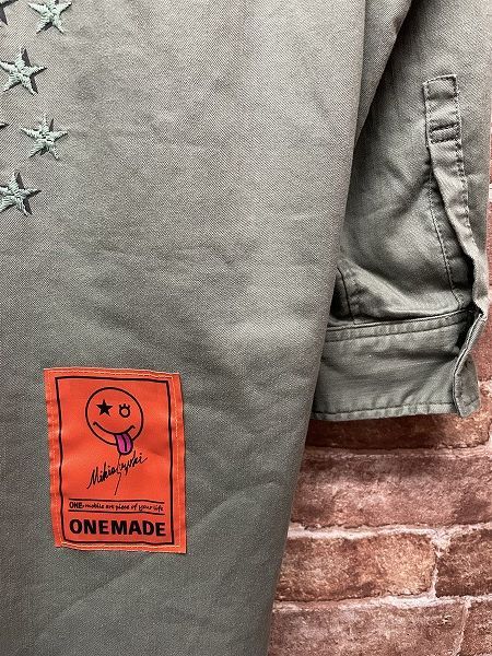 ONEMADE Long Military Shirt ワンメイド ロング ミリタリー