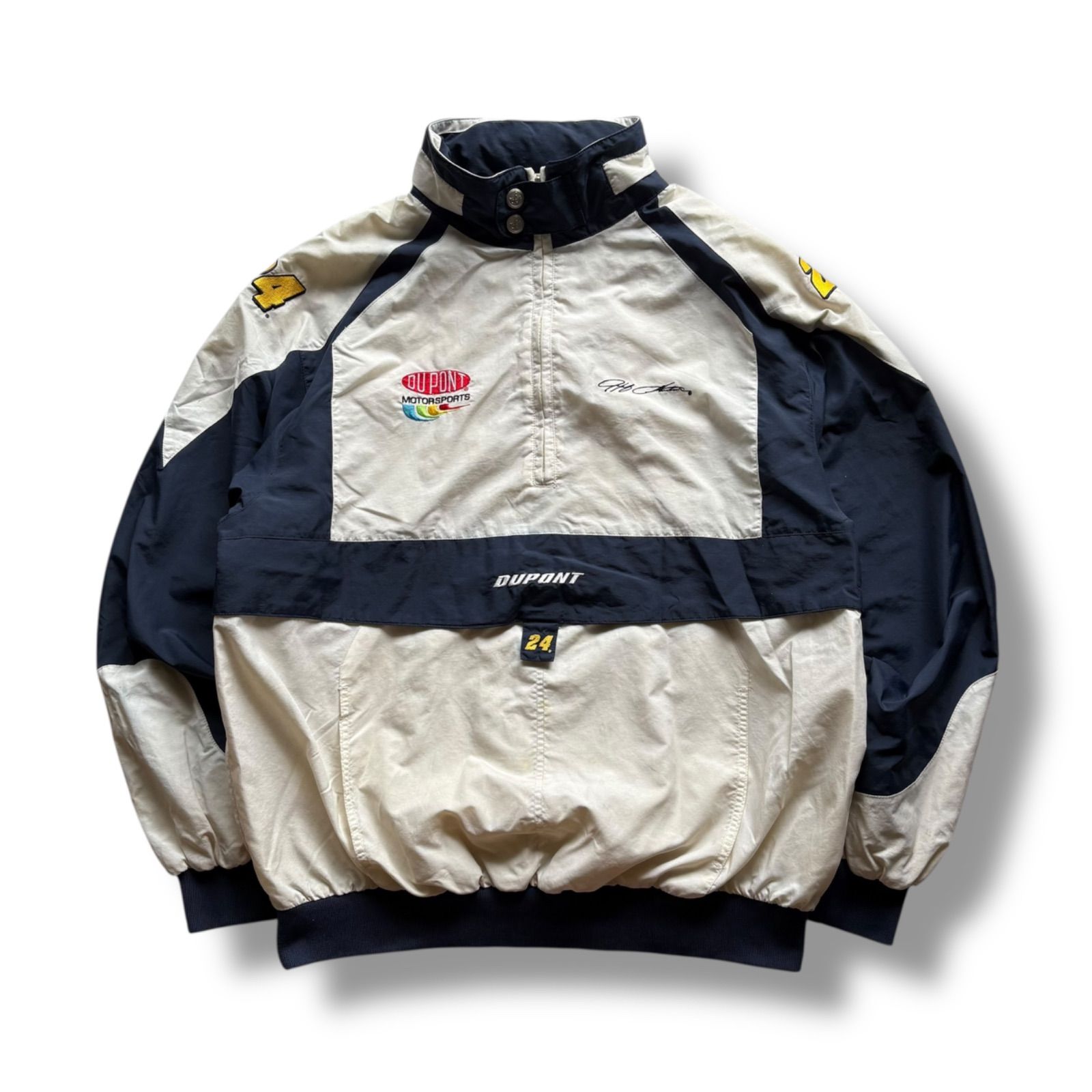 00s CHASE AUTHENTICS “Jeff Gordon” Half Zip Nylon Racing Jacket 