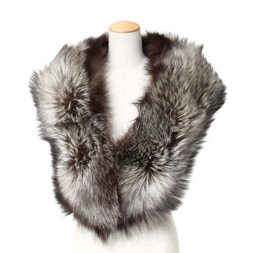 未使用品　SAGA FOX　サガフォックス　ショール　シルバータグ　銀タグ 美品】SAGA FOX サガフォックス シルバーフォックス 8139 - メルカリ