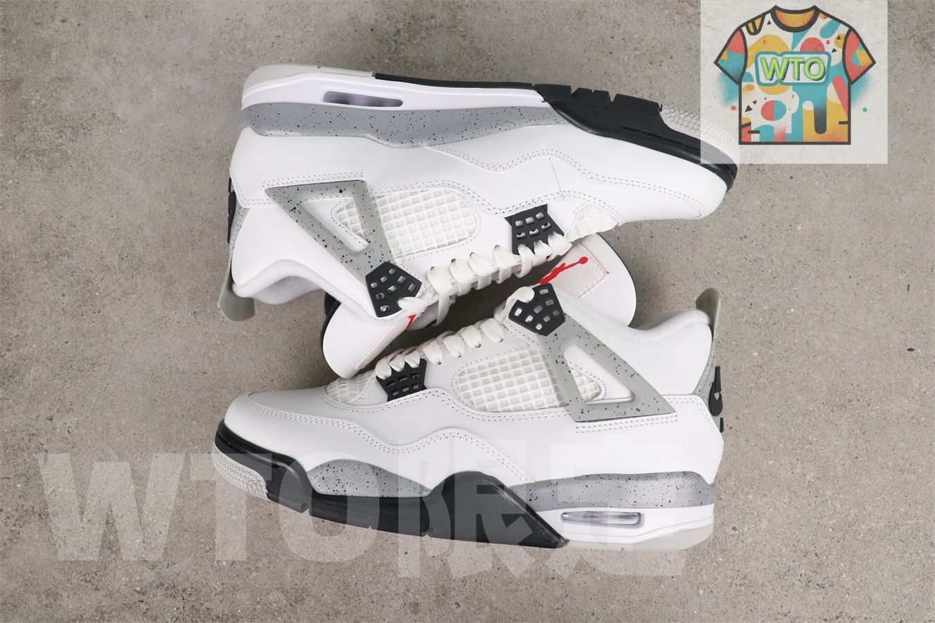  ナイキ エアジョーダン4 レトロ ホワイト セメント 2025 FV 5029 100 WTO輸入2 スニーカー 靴