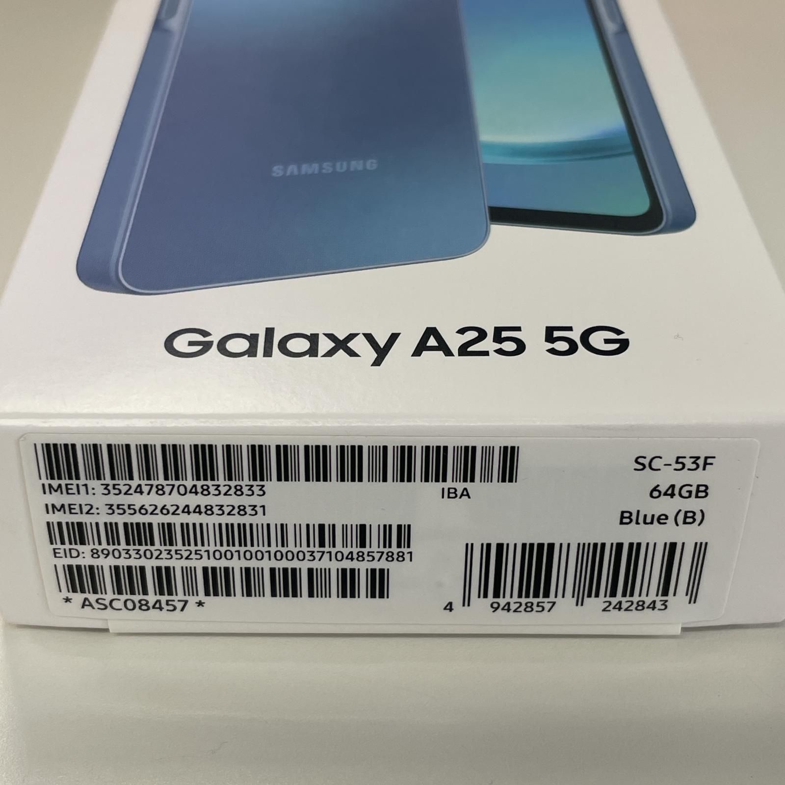 docomo Galaxy A25 5G SC-53F ブルー - メルカリ docomo Galaxy A25 5G SC-53F ブルー - メルカリ